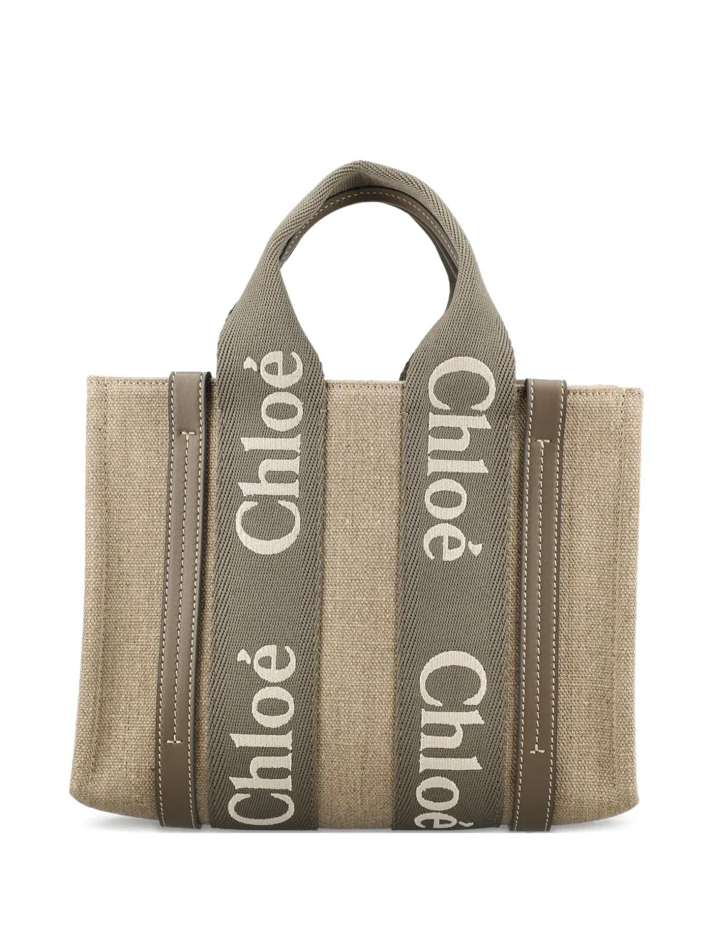 Chloélogo-detail tote bag | Farfetch Global