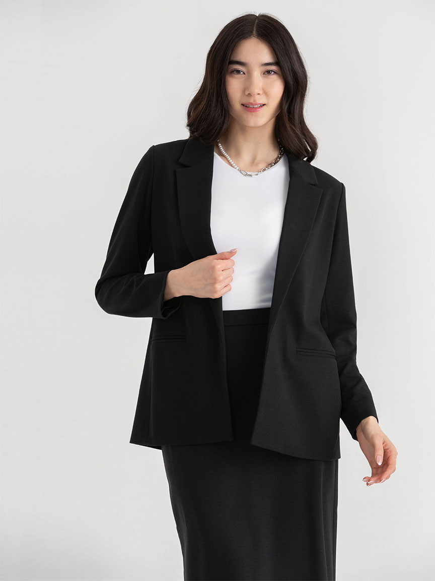 Relaxed Open Blazer in Ponte Twill | Rickis | Ricki's