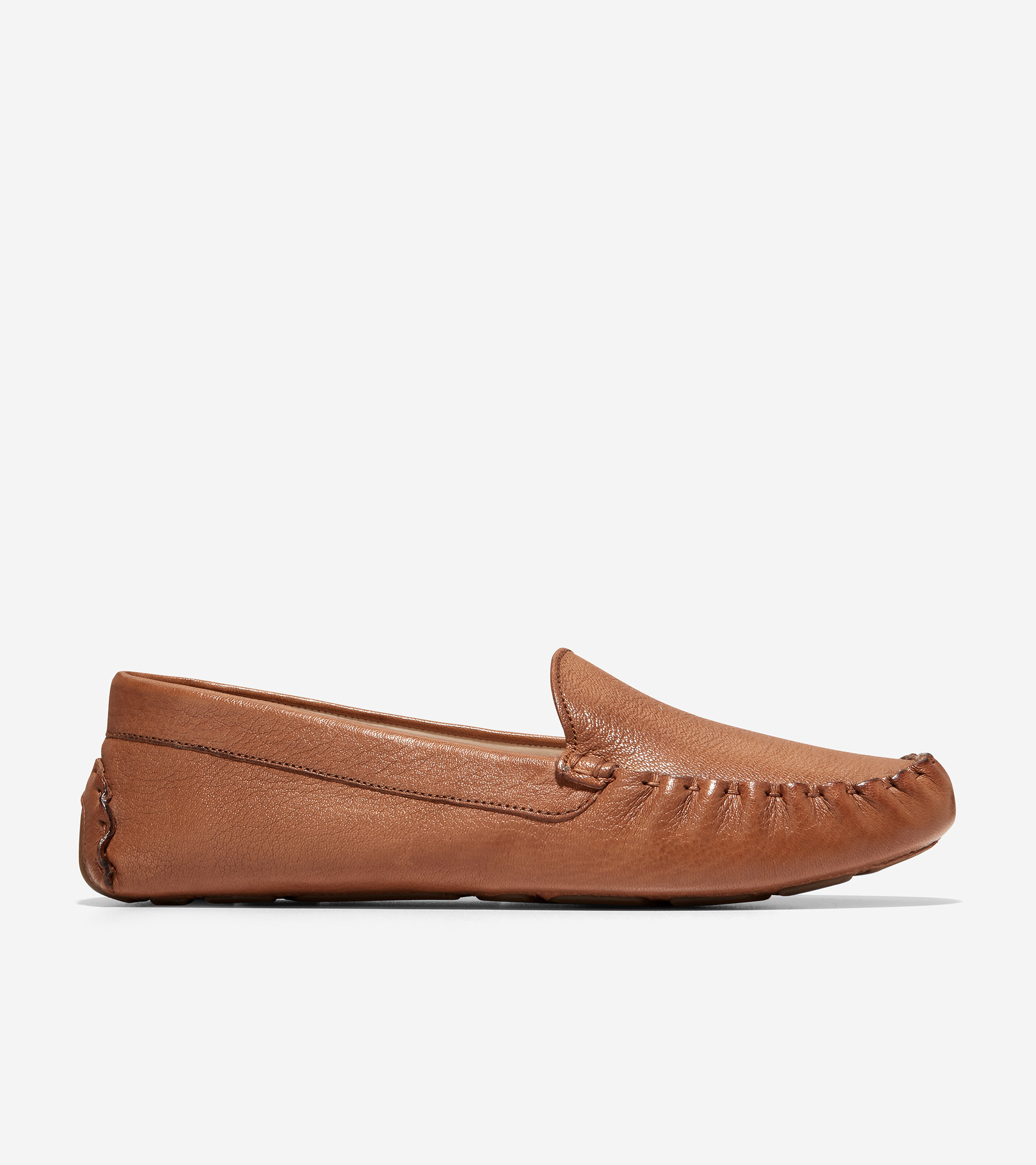 Women's Women's Evelyn Driver in Pecan Leather | Cole Haan | Cole Haan (US)