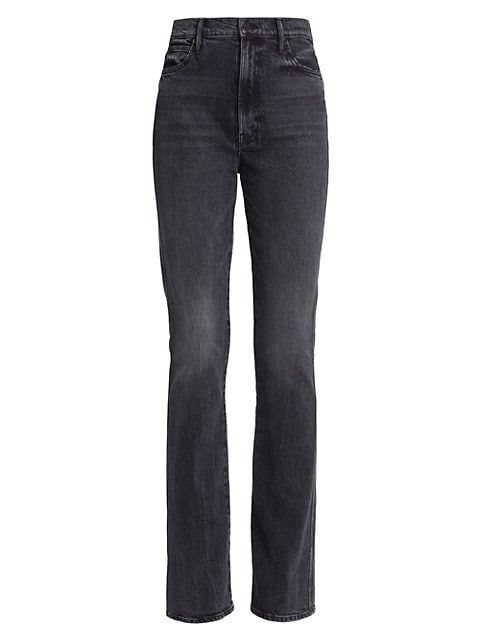 Mother High-Waisted Smokin' Double-Heel Jeans | Saks Fifth Avenue