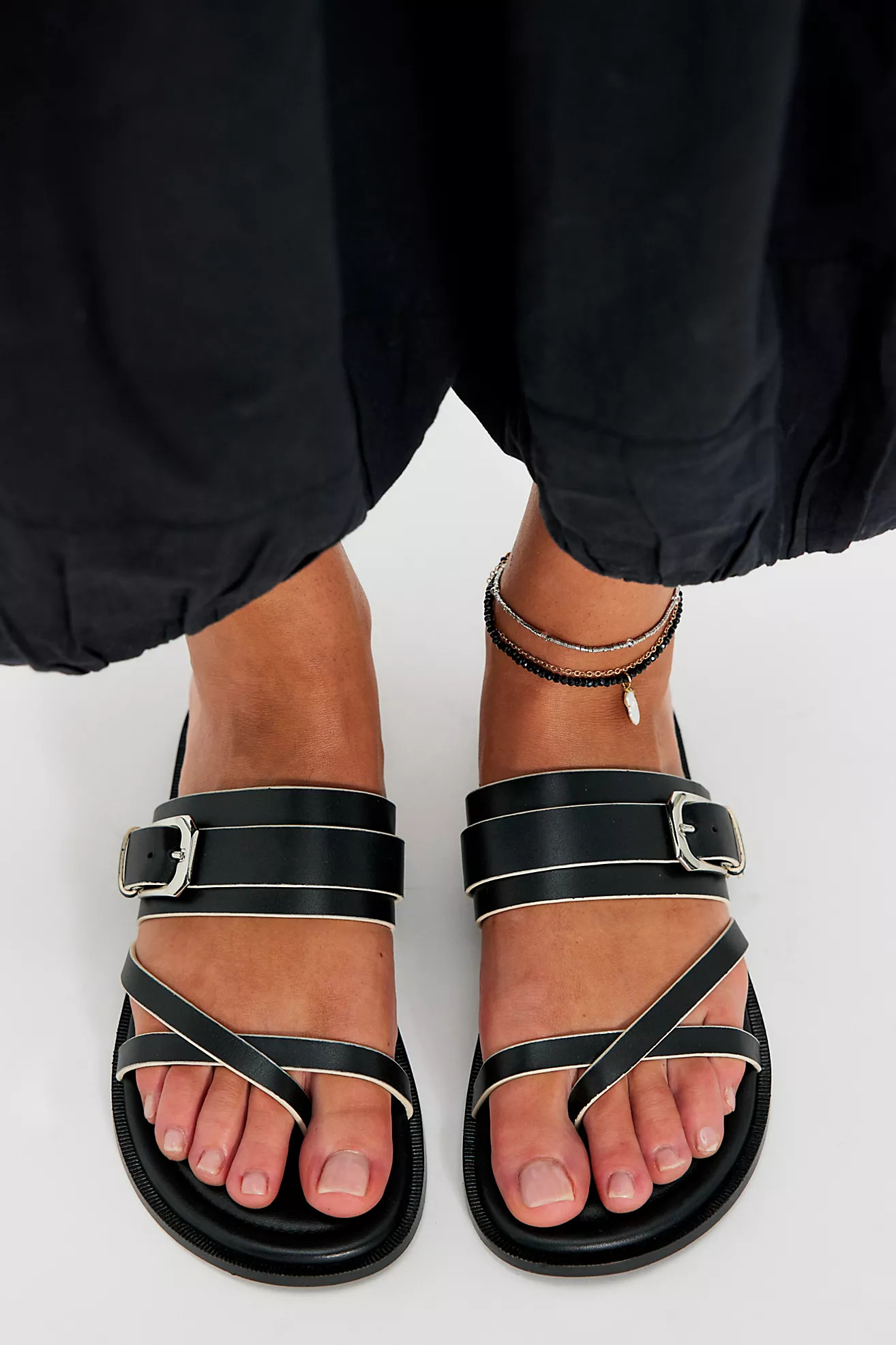 Belted Cross-Strap Sandals | Free People (Global - UK&FR Excluded)
