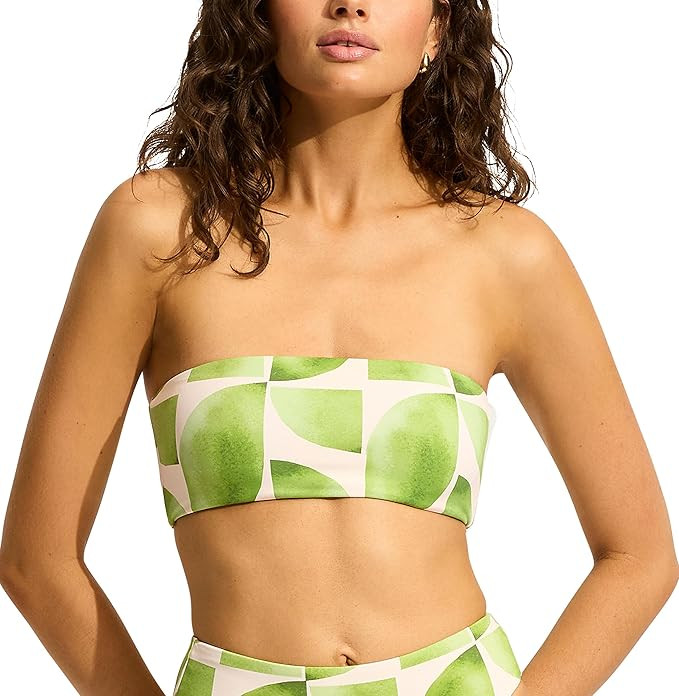 Seafolly Women's Bandeau Tube Bikini Top Swimsuit | Amazon (US)