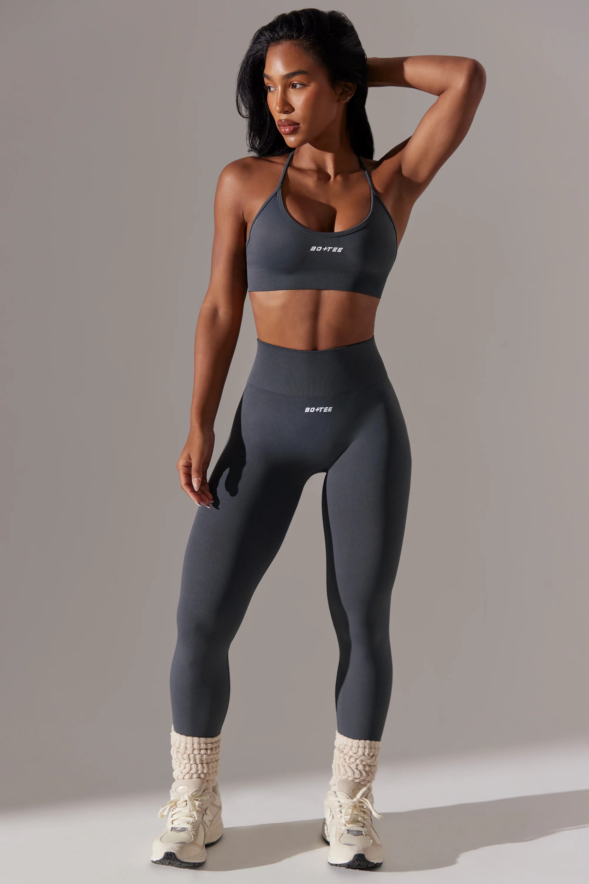 Dedicated - High Waist Super Sculpt Leggings in Grey | Bo+Tee