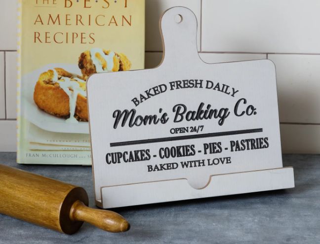 Mom's Cookbook Holder | Wilson Home Decor