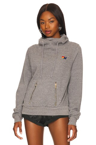 Aviator Nation Ninja Hoodie in Heather Grey from Revolve.com | Revolve Clothing (Global)