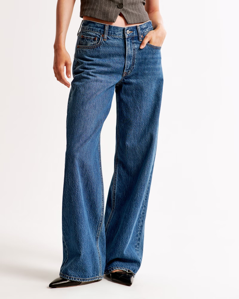Low Rise Ultra Loose Jean | Abercrombie & Fitch (US)