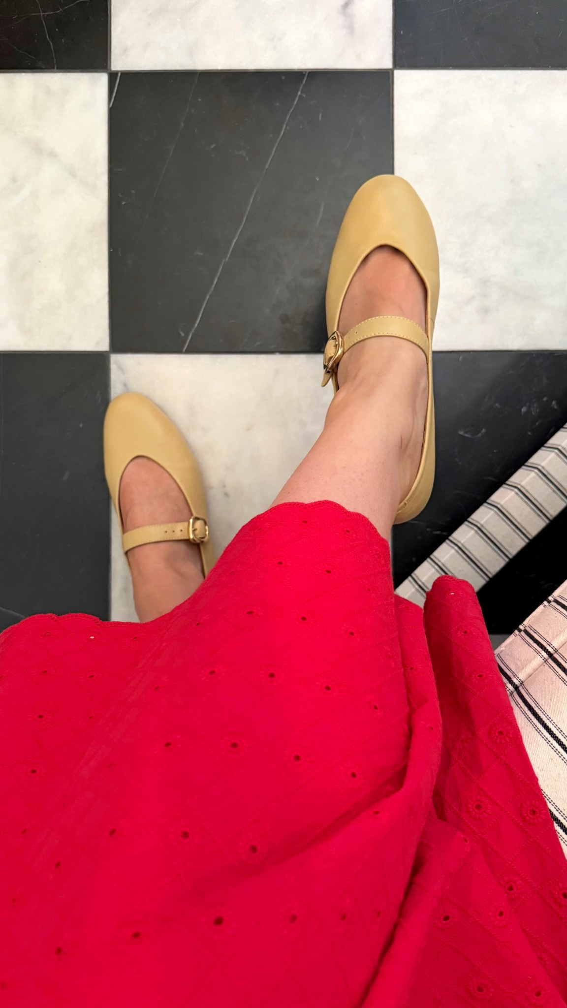 Butter yellow & red ♥️ shoes are currently 20% off! 