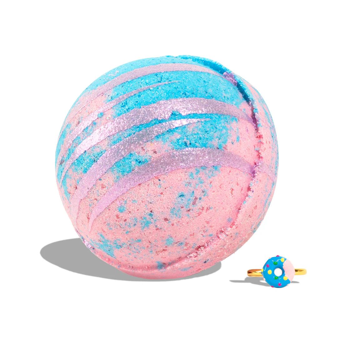 Tutti Fruitti Donut Ring Bath Bomb | Nectar Bath Treats