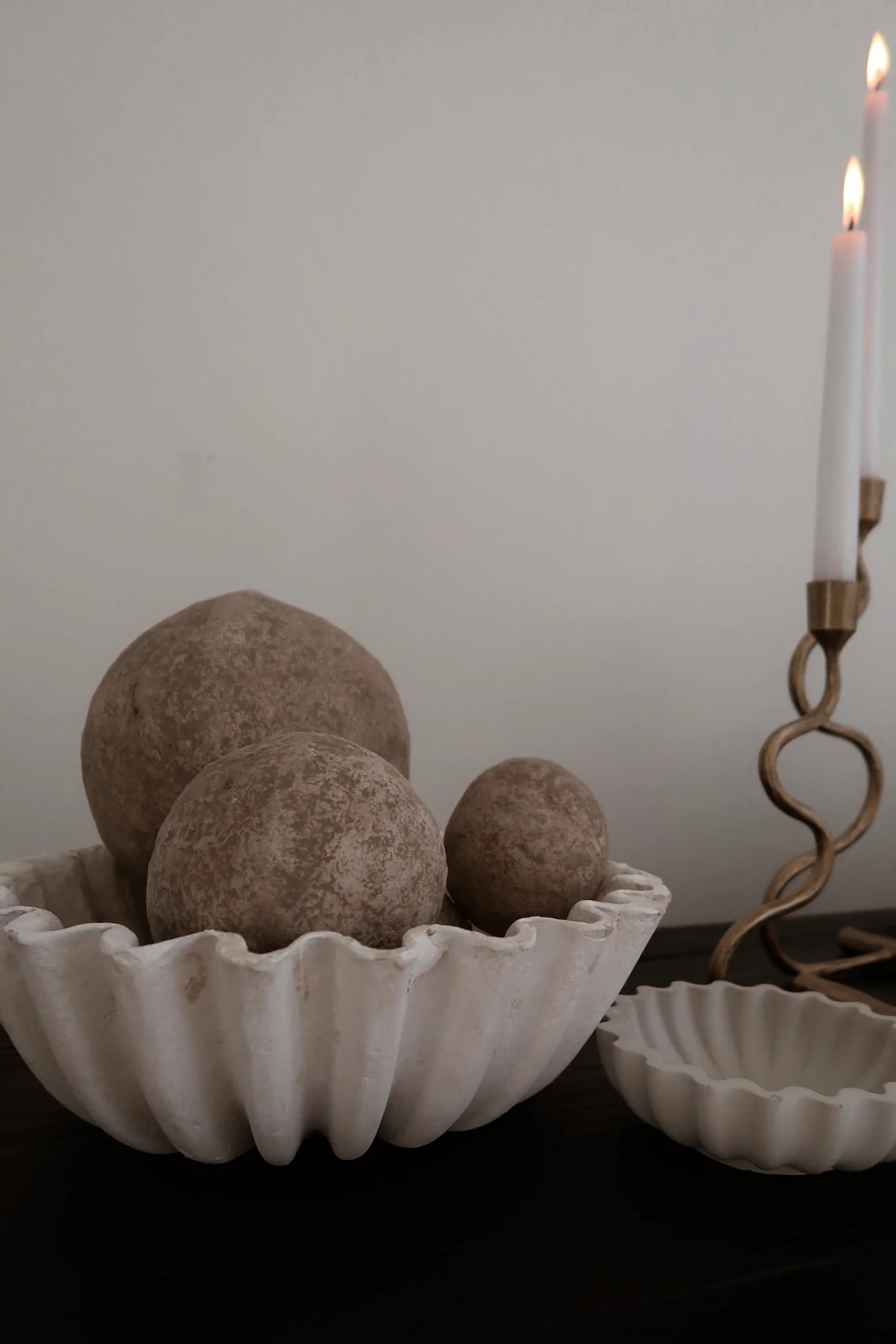 Sunita Paper Mache Orbs - Set of 3 | THELIFESTYLEDCO