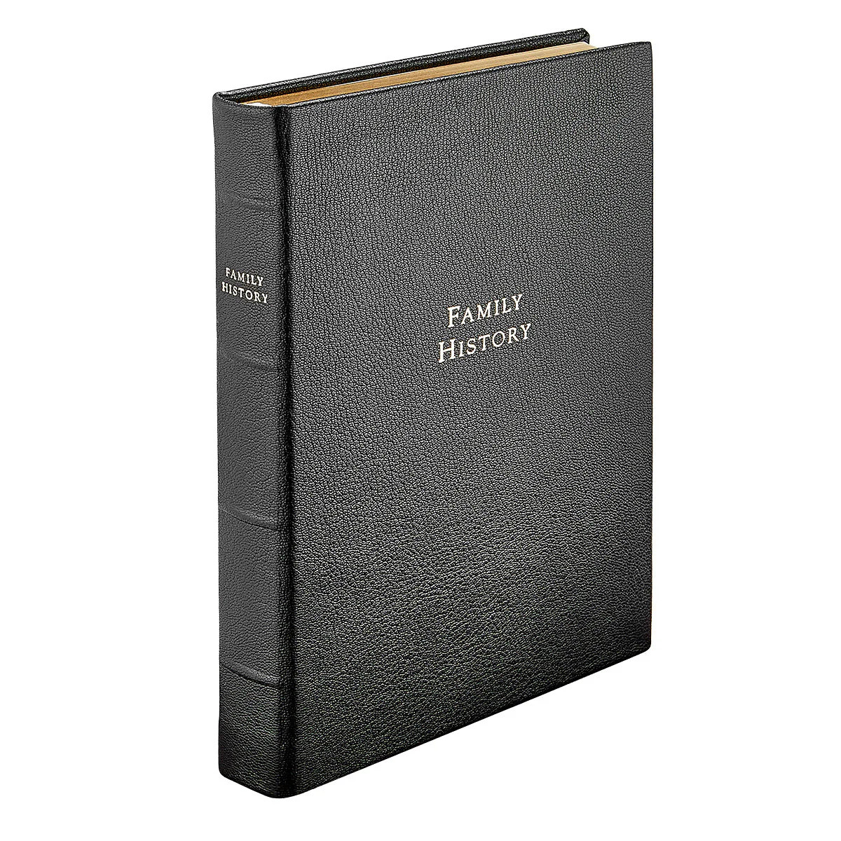 Family History Book in Black | Over The Moon