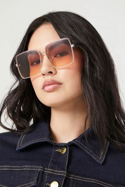 Oversized Square Frame Sunglasses | Forever 21