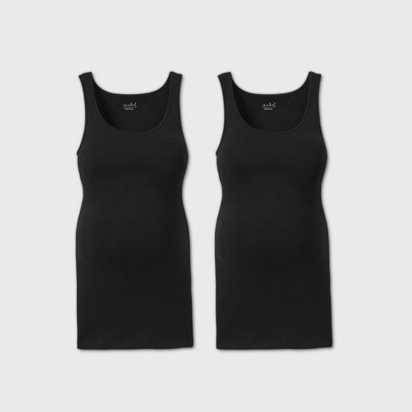 2pk Bundle Maternity Tank Top - Isabel Maternity by Ingrid & Isabel™ | Target