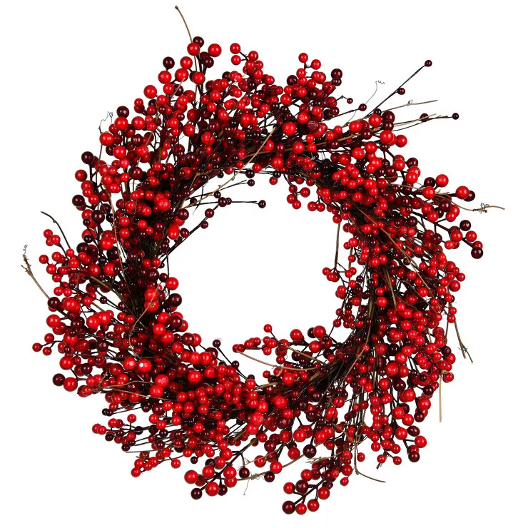 Vickerman Artificial Red Berry Wreaths | Target