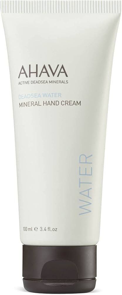 AHAVA Dead Sea Water Mineral Hand Cream - Hand Moisturizer For Dry Cracked Hands, Light & Fast Ab... | Amazon (US)