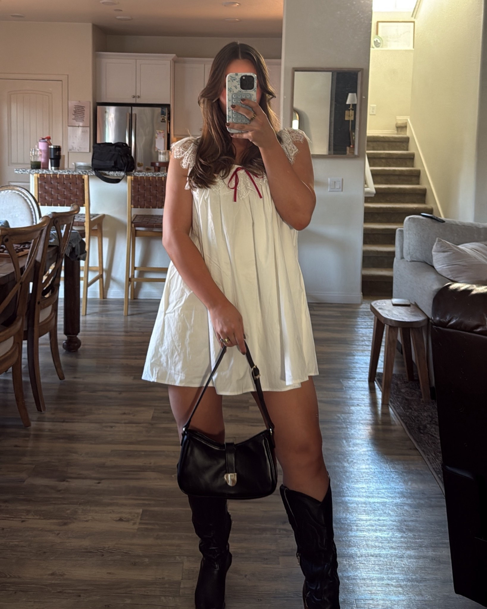 This dress is sooo darling but i linked similar! Or you can add the email list for when it’s back in stock 💌
