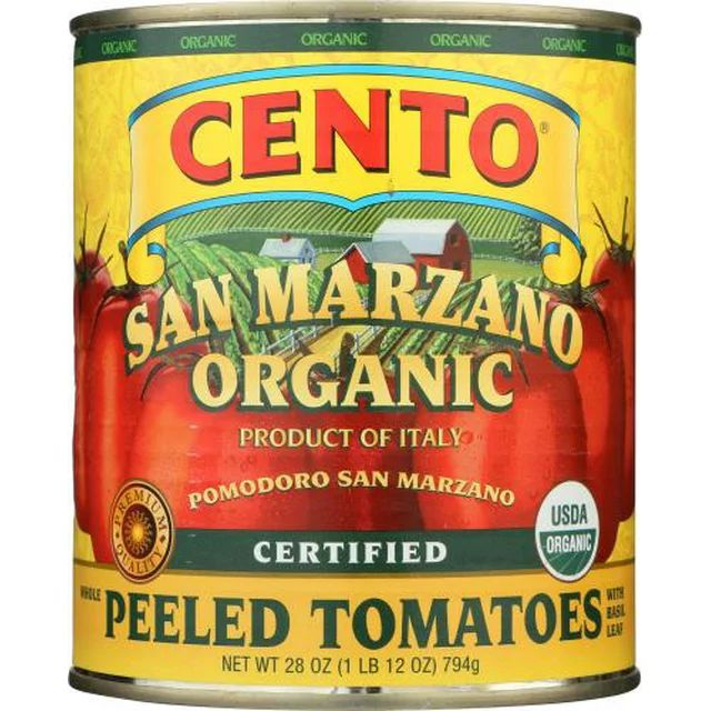 Cento San Marzano Organic Peeled Tomatoes, 28 oz (Pack of 6) | Walmart (US)