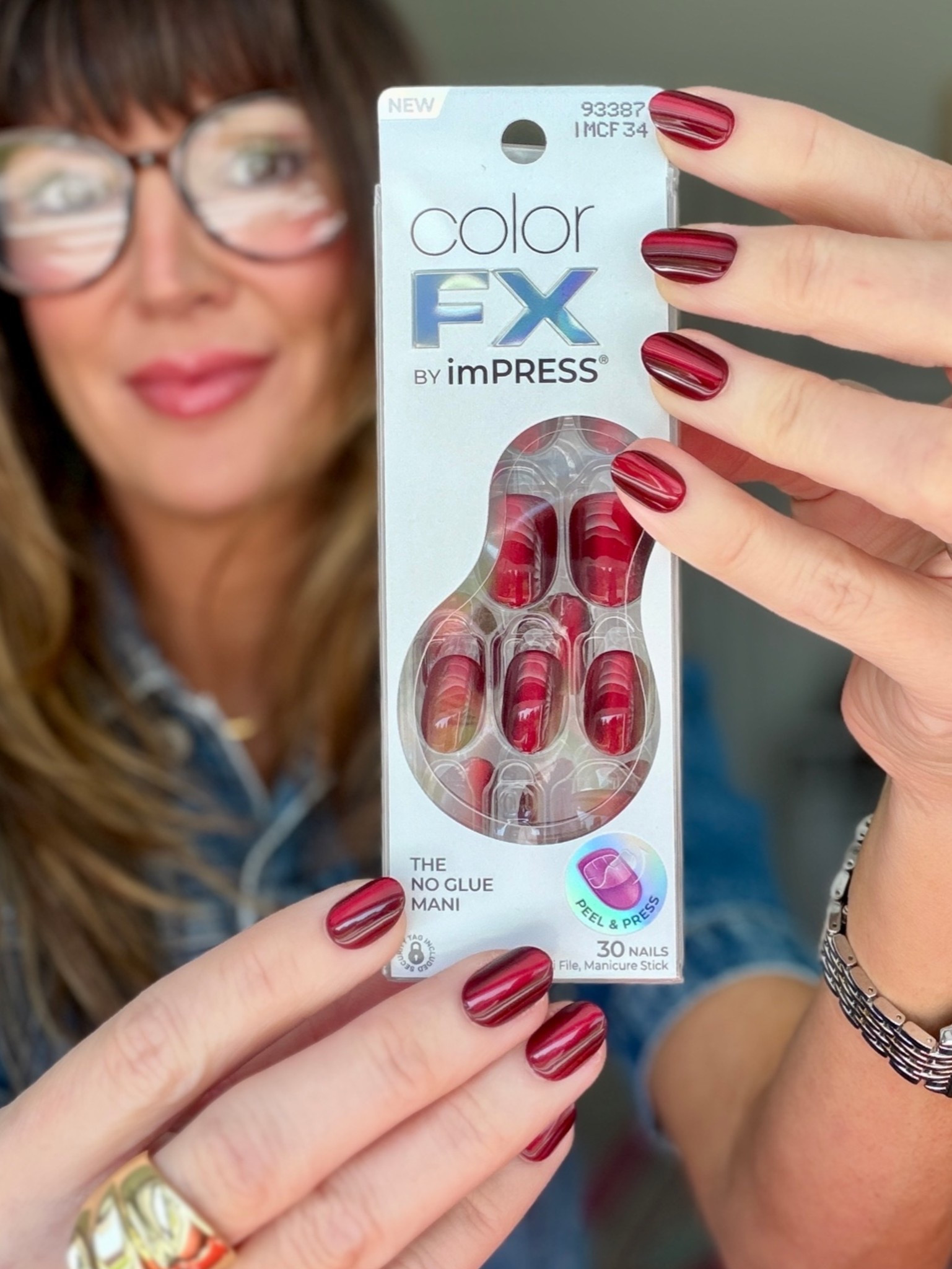 💅 ♥️ Style : Hidden Gem - these chrome press on red nails are the perfect short length and look so classy

#LTKgrwm #LTKOver40 #LTKBeauty