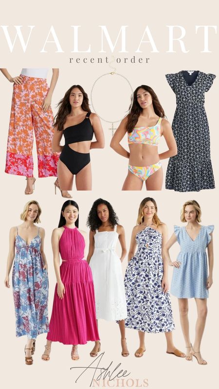 Linking my recent order from Walmart!! Loving these picks for the spring and summer - the swimsuits are so cute!!

Walmart order, recent order, Walmart swimwear, swimsuit, spring dress, summer dresses

#LTKfindsunder100 #LTKstyletip #LTKSeasonal