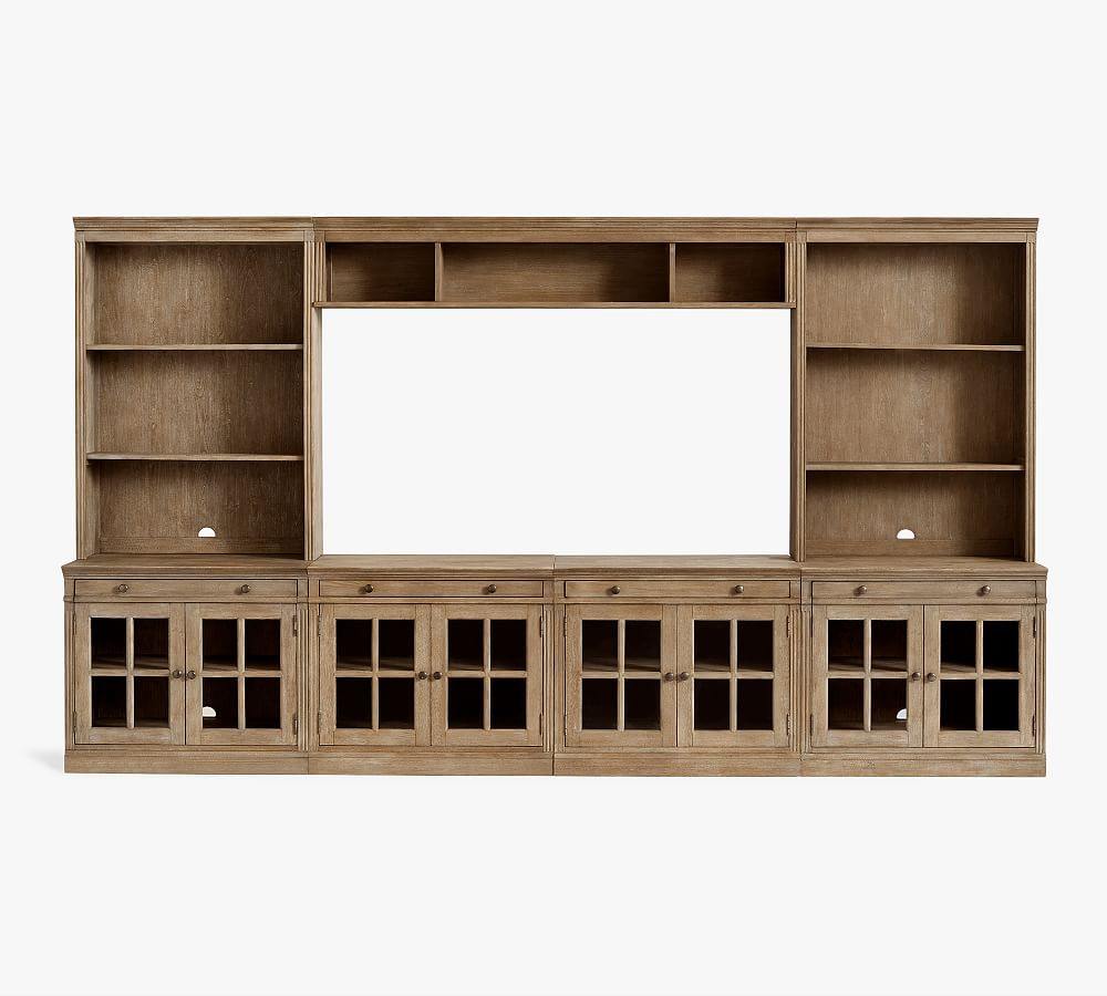 Livingston 7-Piece Entertainment Center | Pottery Barn (US)