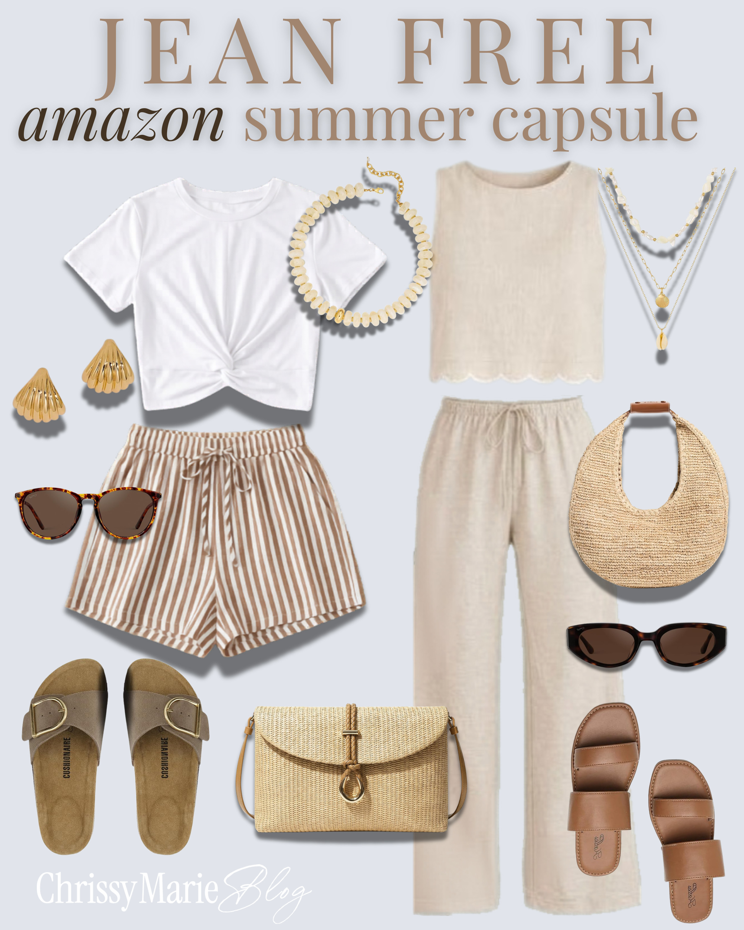 Putting together a jean free summer wardrobe from Amazon and every single piece is comfortable, cute and actually put together.  

 #LTKgrwm #LTKootd #LTKSeasonal