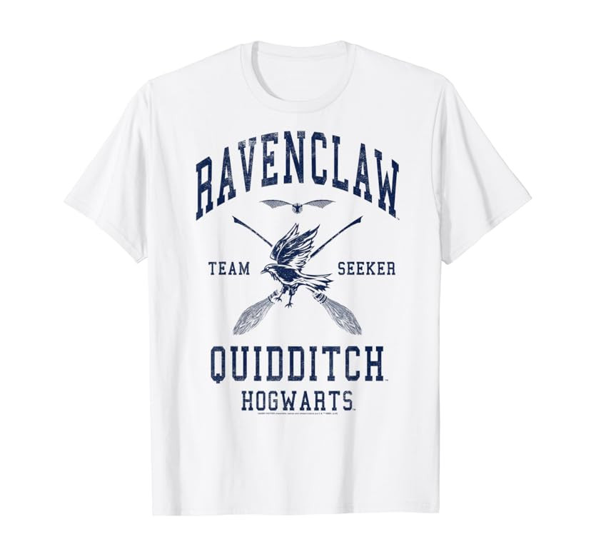 Harry Potter Ravenclaw Quidditch Team Seeker T-Shirt | Amazon (US)