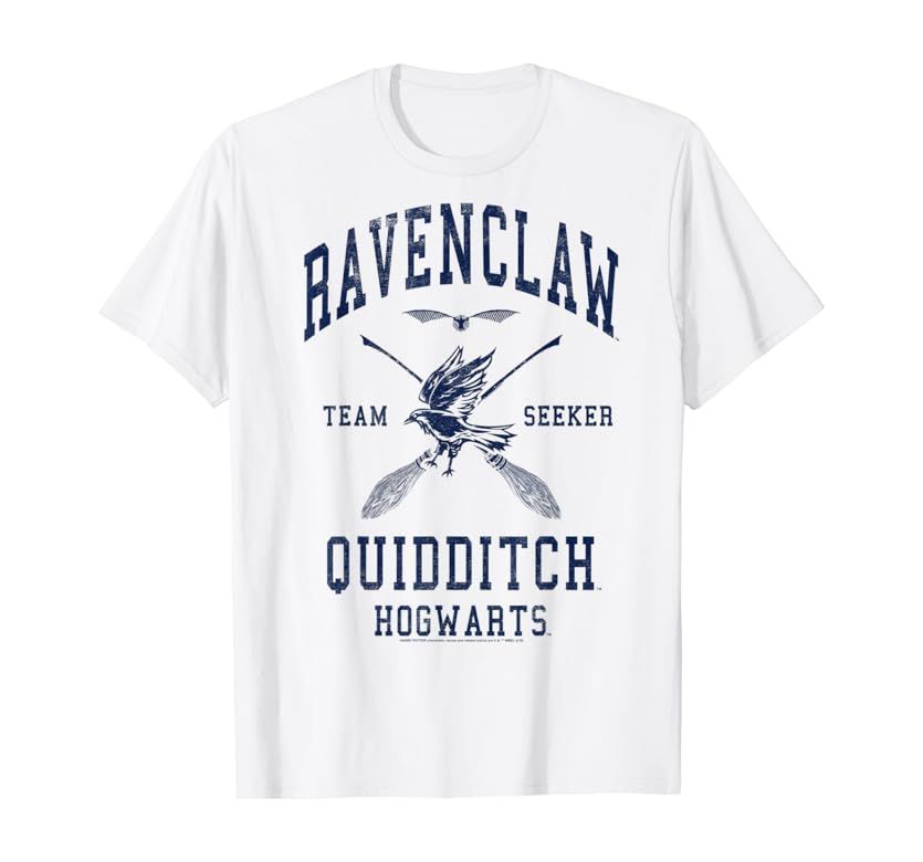 Harry Potter Ravenclaw Quidditch Team Seeker T-Shirt | Amazon (US)
