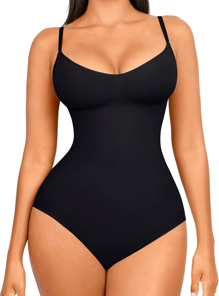 Shapewear Bodysuit Tummy Control Shapewear for Women Seamless Sculpting Body Shaper | Amazon (US)