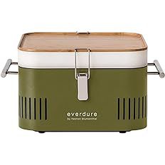 Everdure Cube Portable Charcoal Grill, Tabletop BBQ, Perfect Tailgate, Beach, Patio, or Camping G... | Amazon (US)