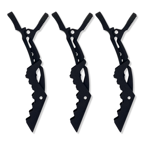 Black No Slip Crocodile Clips | Ulta
