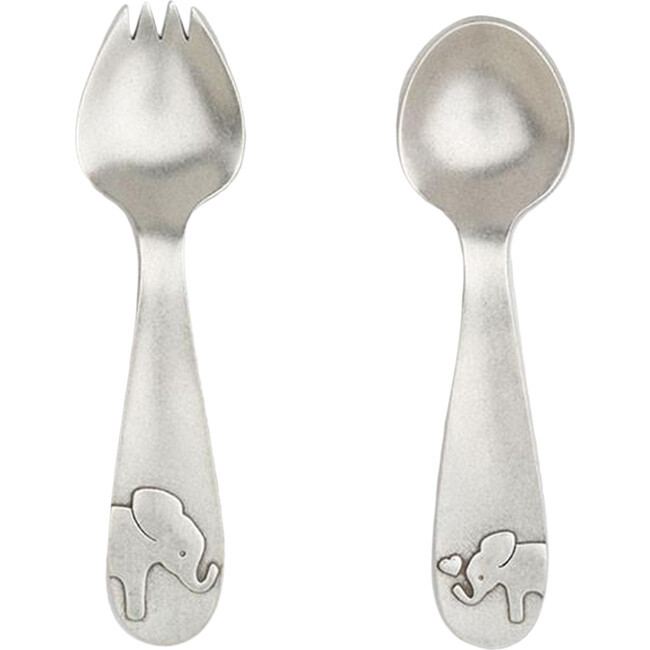 Elephant Spoon Set - Beehive Handmade By Age | Maisonette | Maisonette