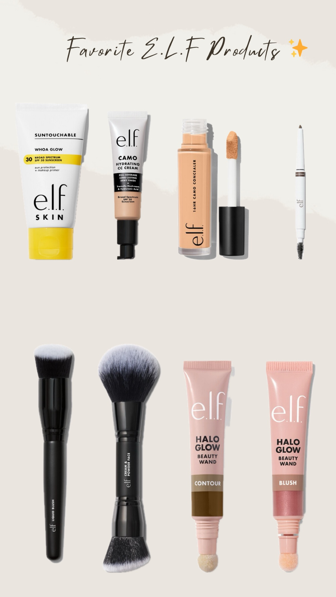 Favorite ELF products for everyday makeup 🫶🏼

#LTKSpringSale #LTKsalealert #LTKbeauty
