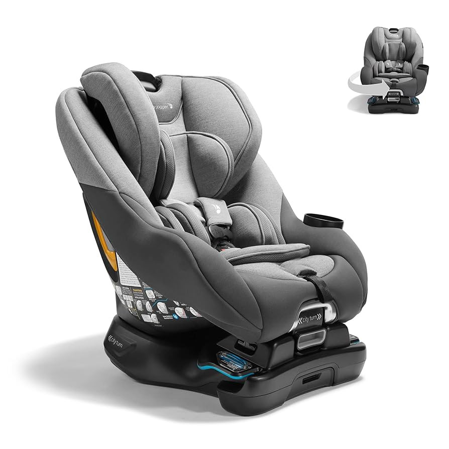 Baby Jogger City Turn Rotating Convertible Car Seat Unique 180-Degree Turn Lightweight COOLMAX Fa... | Amazon (US)