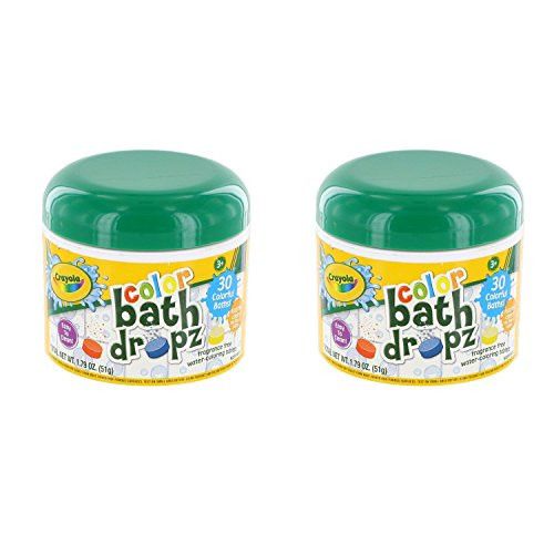 Play Visions Crayola Bath Dropz 2.68 oz,45 tablets (Pack of 2) | Amazon (US)