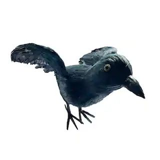 8" Black Iridescent Flying Crow by Ashland® | Michaels | Michaels Stores