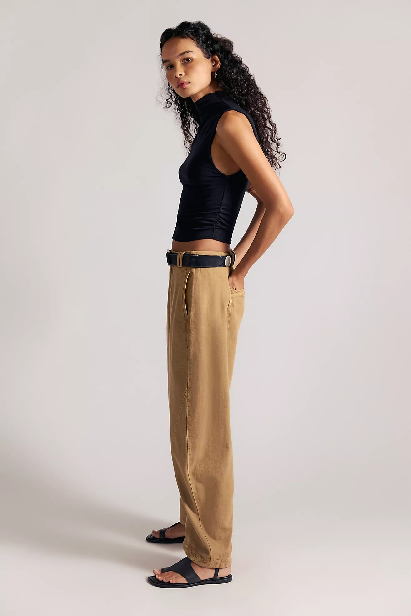 Spotlight Washed Chino Trousers | Free People (Global - UK&FR Excluded)