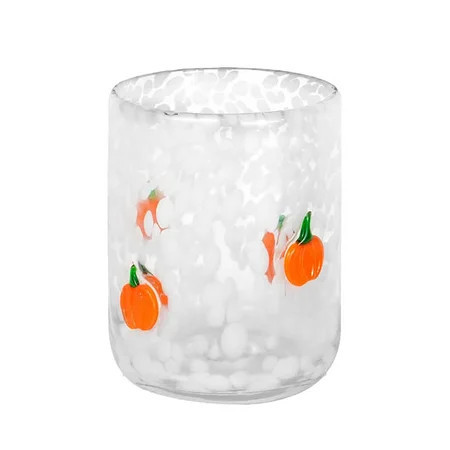 Halloween Ghost Icon Juice Glass, 14 Oz Unique Pumpkin Icon Juice Glasses Two-Color Hand Blown Coffee Cocktail Ghost Cups for Halloween Party Decoration Friends Lovely Gifts | Walmart (US)