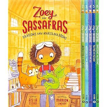Zoey and Sassafras Books 1-6 Pack (Zoey and Sassafras, 7)     Paperback – October 9, 2018 | Amazon (US)