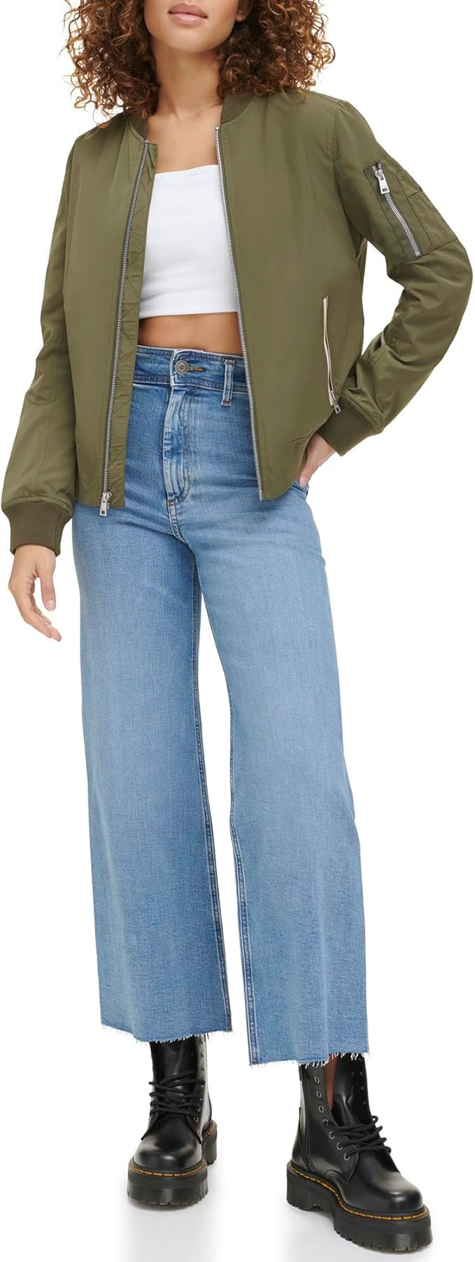 Levi's Women's Melanie Newport Bomber Jacket (Regular & Plus Size) | Amazon (US)
