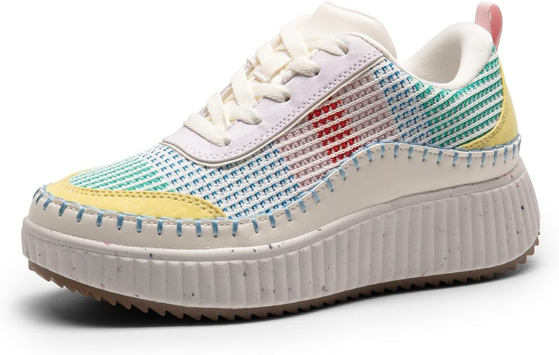 DREAM PAIRS Women Chunky Sneakers Arch Comfortable Casual Platform Fashion Sneaker | Amazon (US)