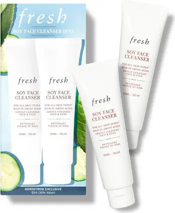Fresh® Soy Hydrating Gentle Face Cleanser Duo $78 Value | Nordstrom | Nordstrom