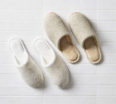 Cozy Thermal Slippers | Pottery Barn (US)
