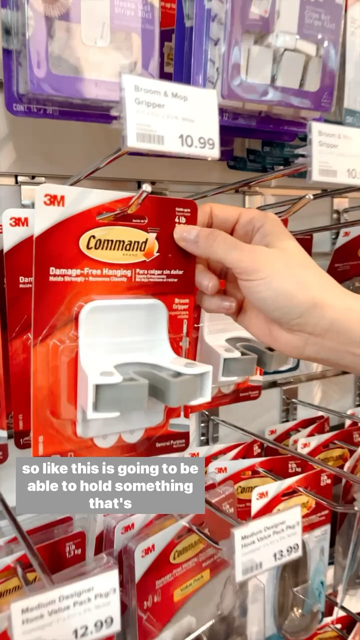 Go vertical - When you’re out of room, look up! 

Today, try to find an area in your home where you can utilize a wall, a door, or even the side of a shelf or cabinet, to capitalize on unused space.

Our brains naturally want to look at the horizontal spaces (drawers, floors, shelves, etc) and how we can best fill them - but don’t neglect your vertical space! This is especially beneficial for smaller spaces where every square inch really counts.

Relationship Manager, Elana, is here to walk you through a few of our go-to vertical space products from The Container Store and give you some tips and tricks to maximize the storage possibilities in your home. 

#LTKfamily #LTKhome