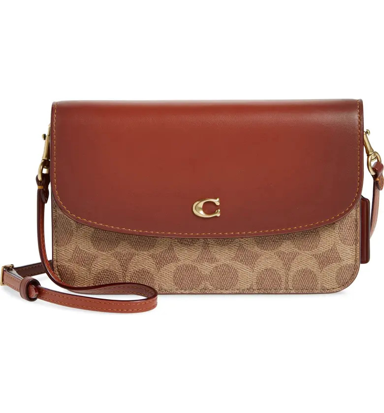 Hayden Signature Coated Canvas Crossbody Bag | Nordstrom