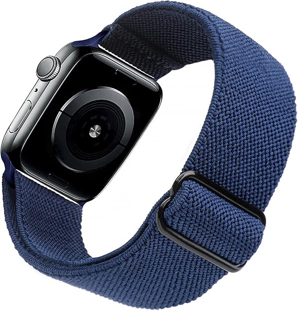 Arae Stretchy WatchBand Compatible for Apple Watch Band 49/45/44/42/41/40mm/38mm Comfortable Adju... | Amazon (US)