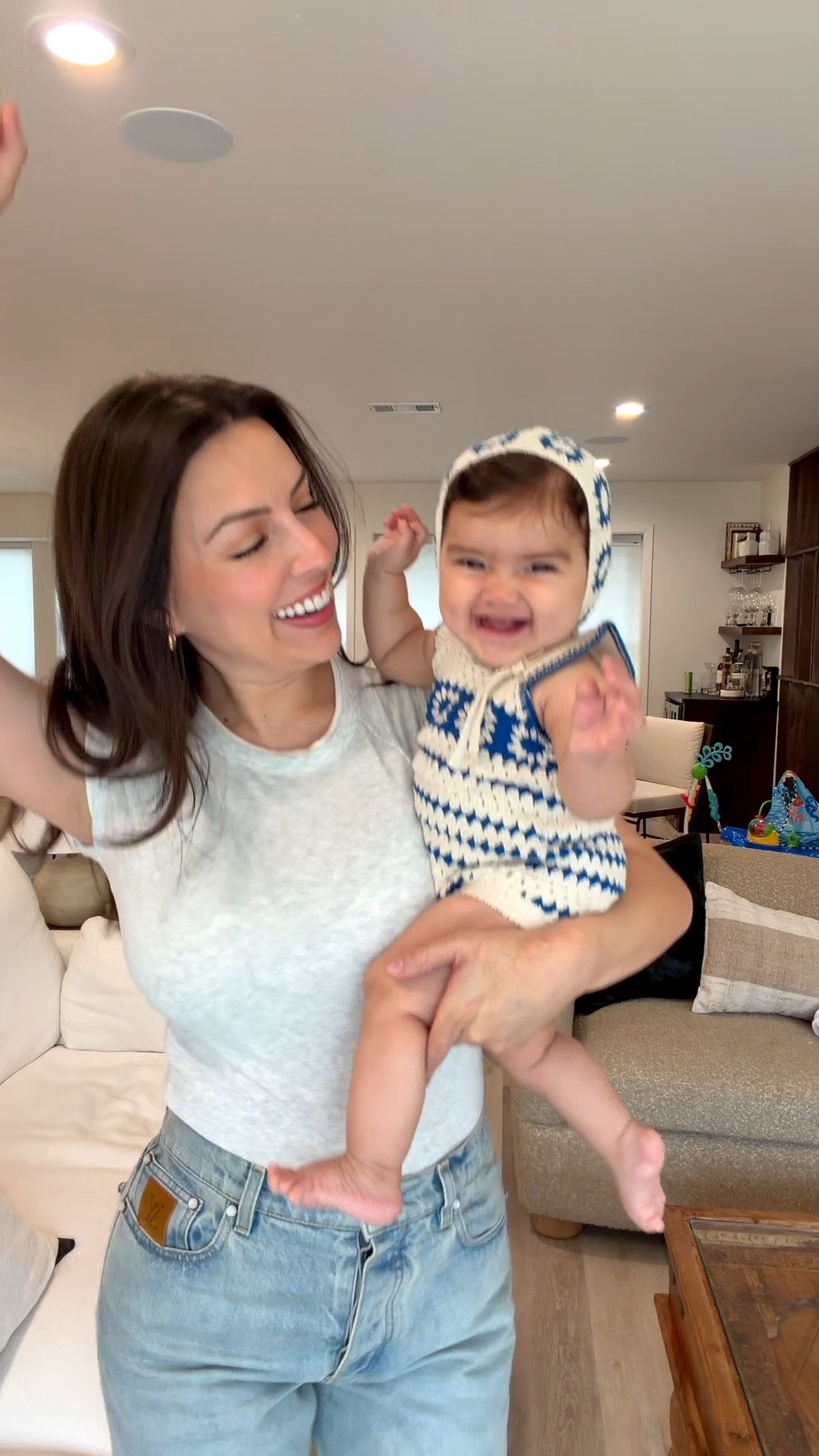 Jeans are Louis Vuitton Flared Denim Pant Mens. I sized down 

#LTKBaby #LTKgrwm #LTKmomlife