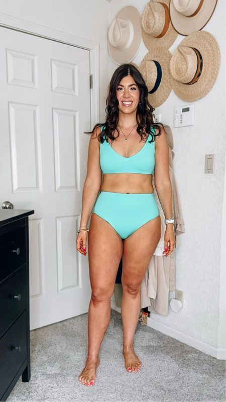 Code: MEGHANXSPANX

Same amazing shaping fabric but in a two piece. The @spanx  Swim also comes in mix and match styles (there’s a skirt option too) so you can customize your look. I do the medium top and large high waisted bottom.

#LTKStyleTip #LTKMidsize #LTKSwim