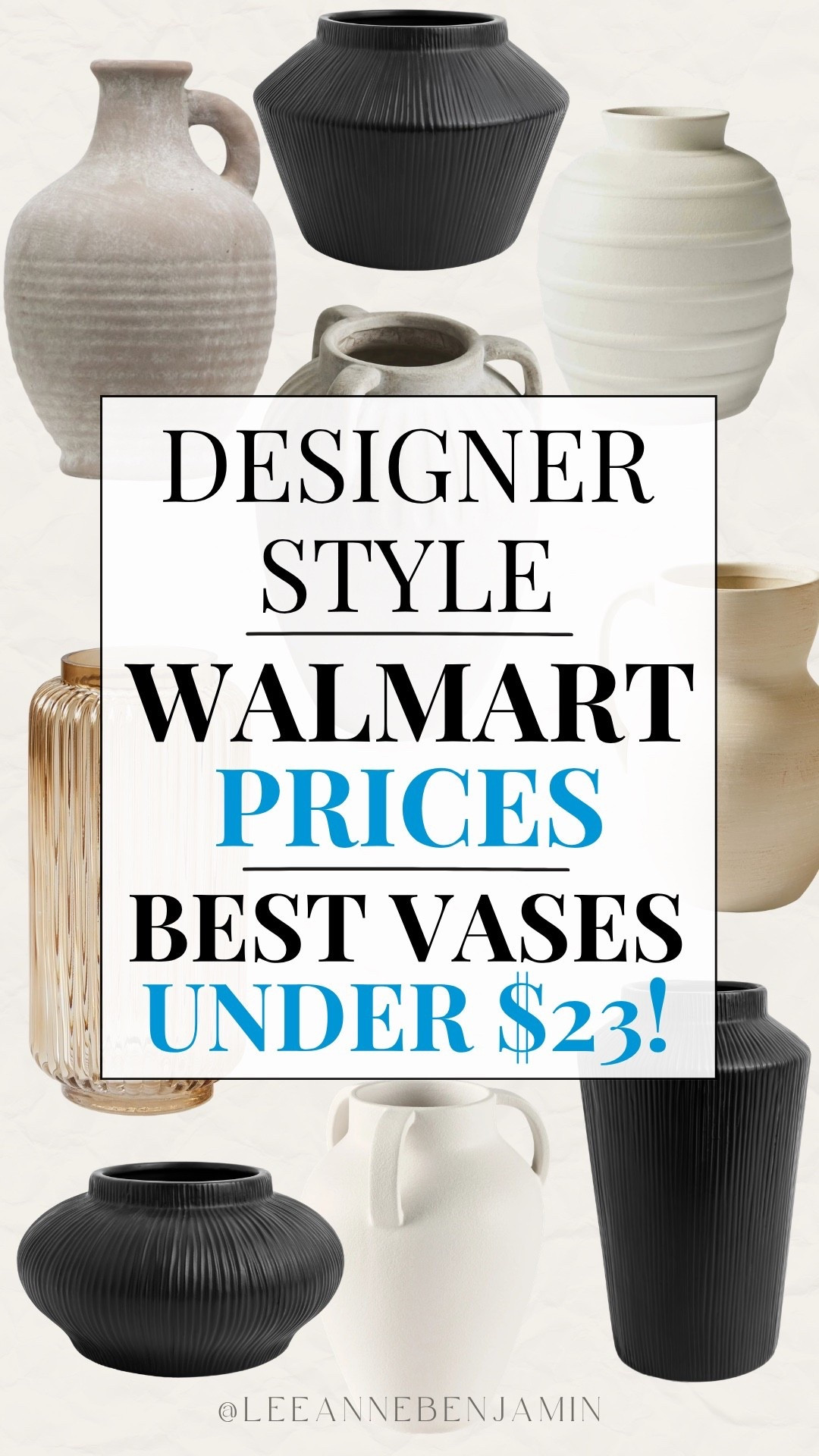 Designer style, Walmart prices! Rounding up the cutest vases under $23! 

#LTKmomlife #LTKHome #LTKSaleAlert