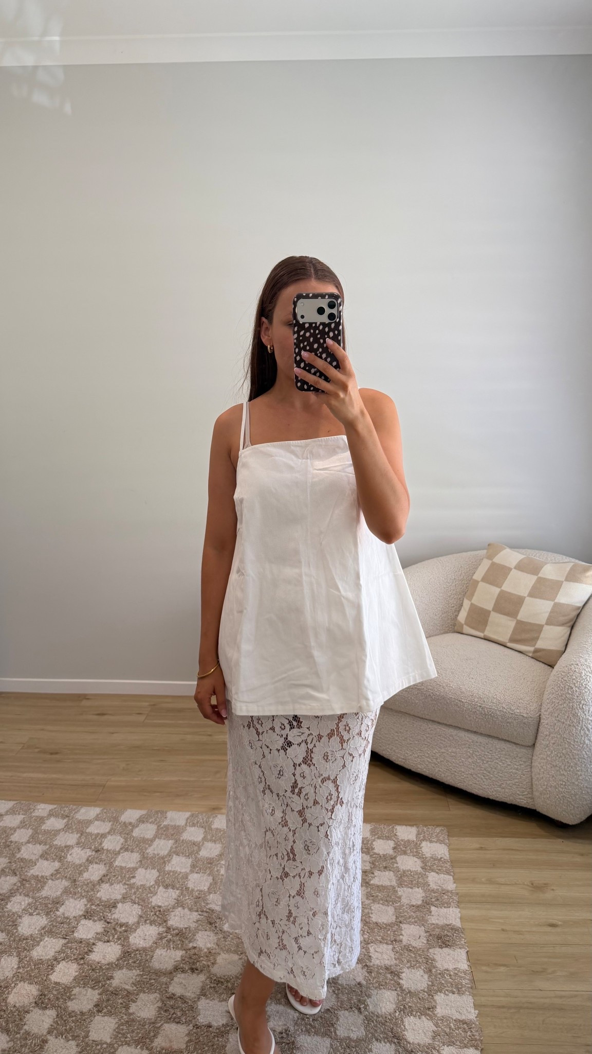 Use code TAKE20 for 20% off vrg grl
I wear size 10 skirt size 8 top - both true to size 



#LTKsale