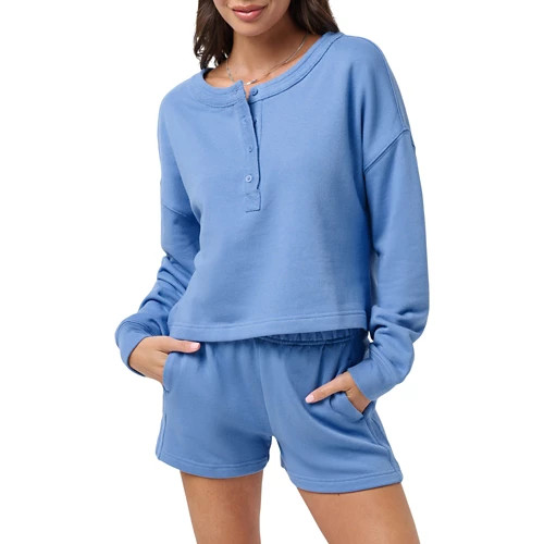 Women's TravisMathew Octavia Long Sleeve Boat Neck Golf Henley | Scheels