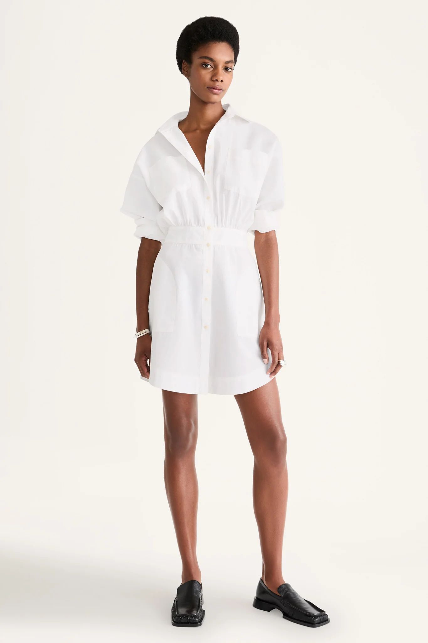 Bedford Dress in White | Merlette NYC